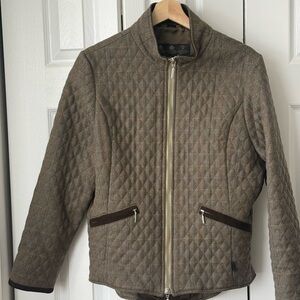 Barbour quilted riding jacket